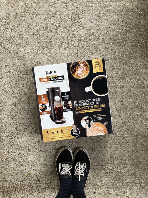 Brand New Ninja Single-Serve Pods & Grounds Coffee Maker