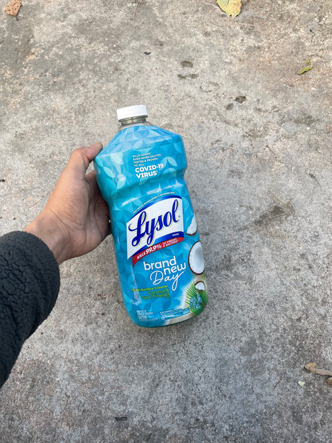 Lysol Coconut Flavor