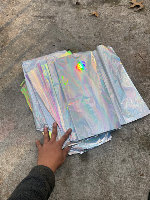 Some Sexy Reflective Wrapping Paper