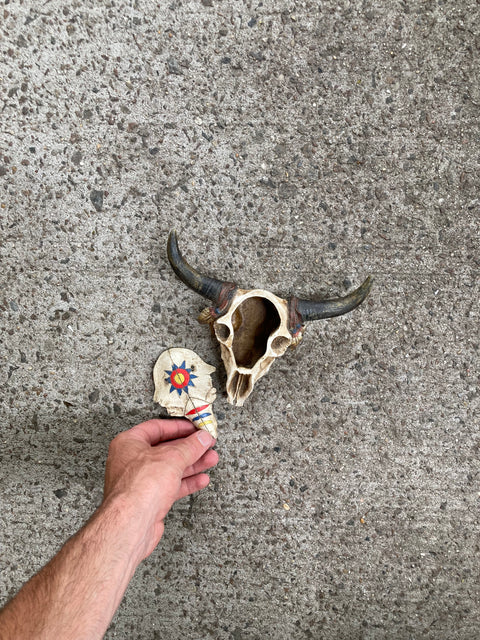 Cattle Skull Trinket Box