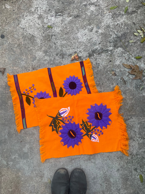 Midsommar-esque Placemats in Orange