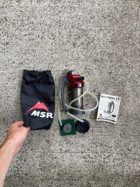 MSR Camping Water Filter