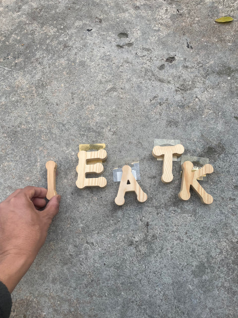 Paint an Anagram That Spells "Eat Ik" or "Katie", Whichever