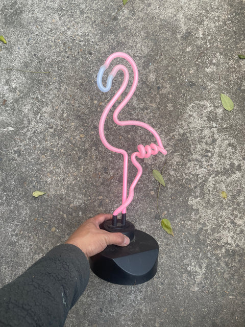 Amped Neon Flamingo