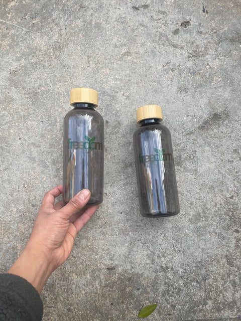 Pair of Recycled Plastic Cold Water Bottles