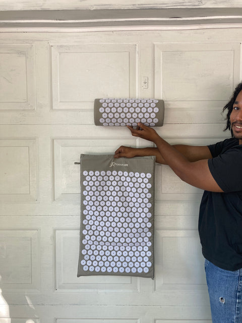 Acupressure Mat and Pillow Set