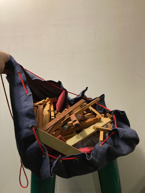 Bag of Lincoln Logs