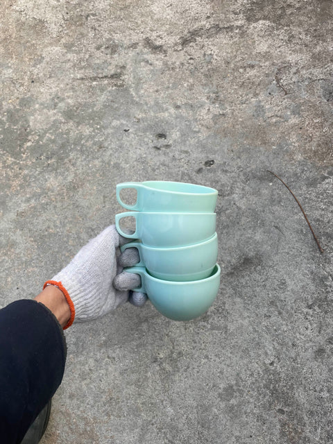 Mint Green Cups