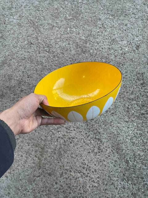 Bright Yellow Serving Bowl