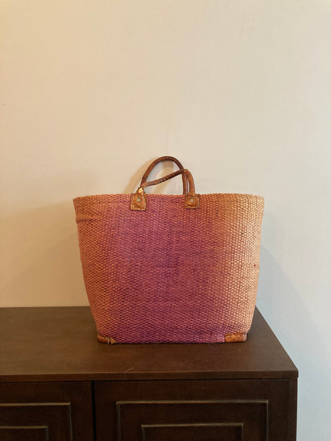 Jute Shopping Basket