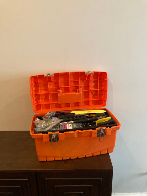 Mysterious Toolbox With A Looot of Tools In it