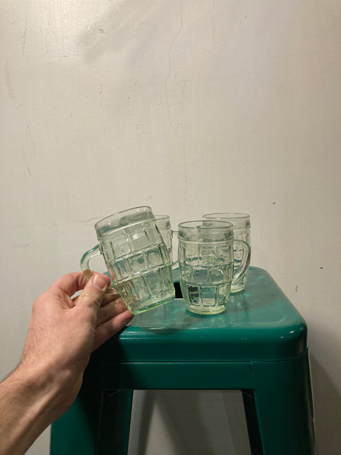 Vintage Beer Barrel Glasses