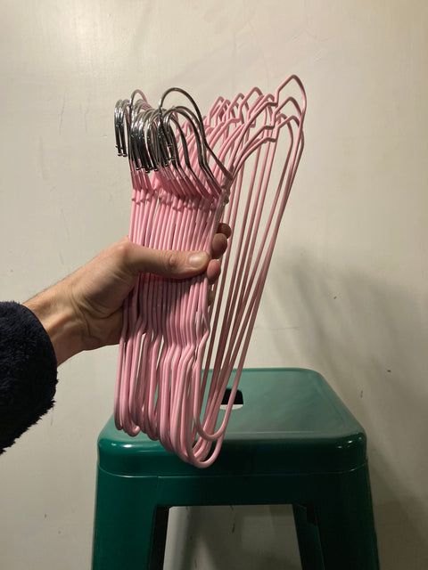 20 Or So Pink Hangers