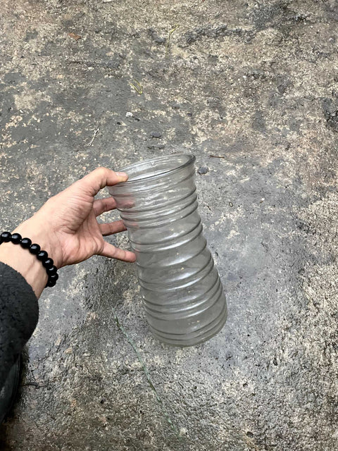 Large Pretty Glass Vase