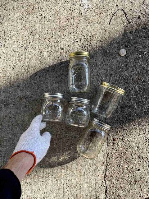 Mixed Mason Jars Set