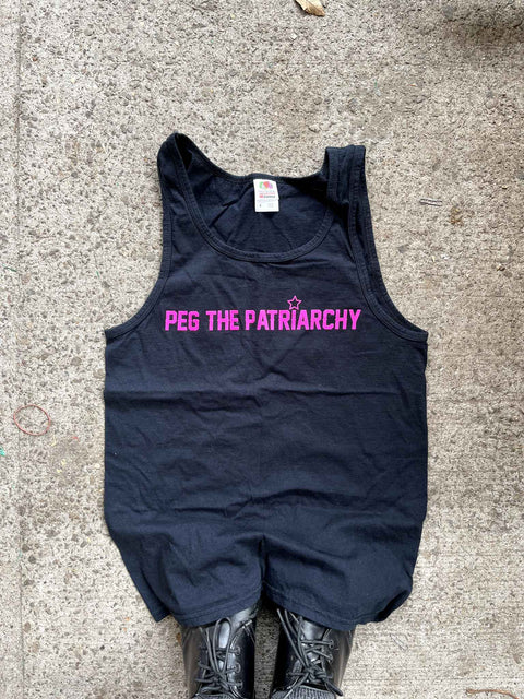 Peg the Patriarchy Tank Top, Size S