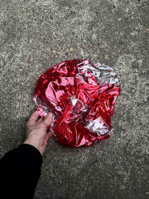 Red Confetti Balloon