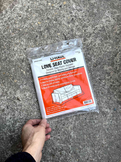 U-Haul Plastic Love Seat Cover