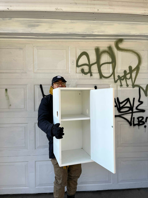 White Storage Cabinet