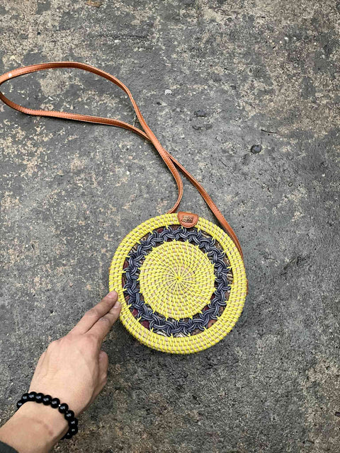 Woven Crossbody Bag